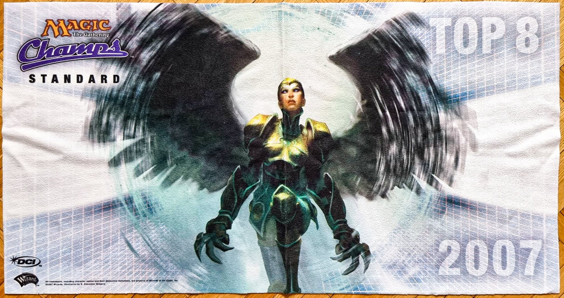 Angel of Salvation - Alexander Gregory - Champs Standard 2007 Top 8 - MTG Playmat