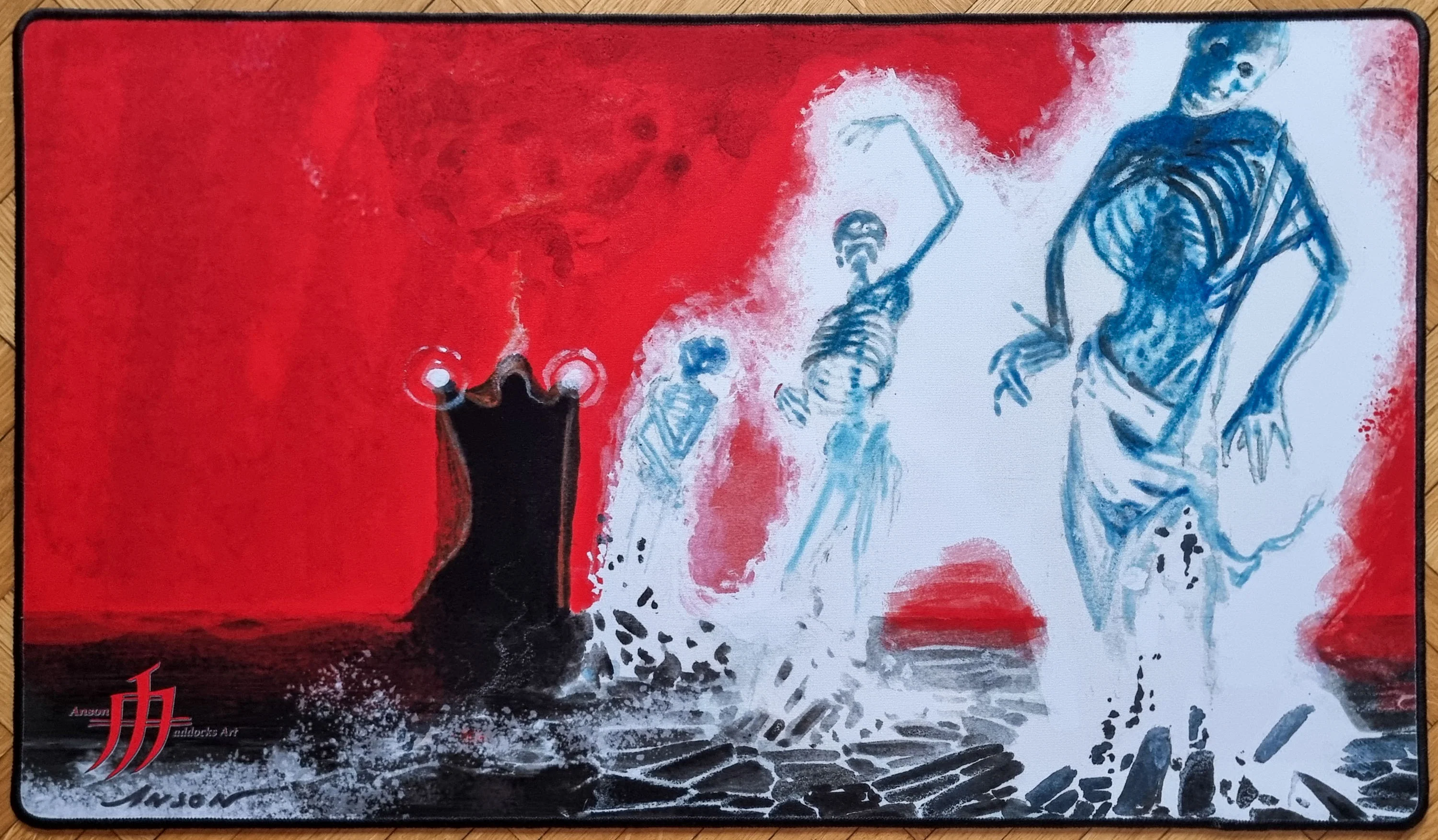 Signed Magic the Gathering Playmats