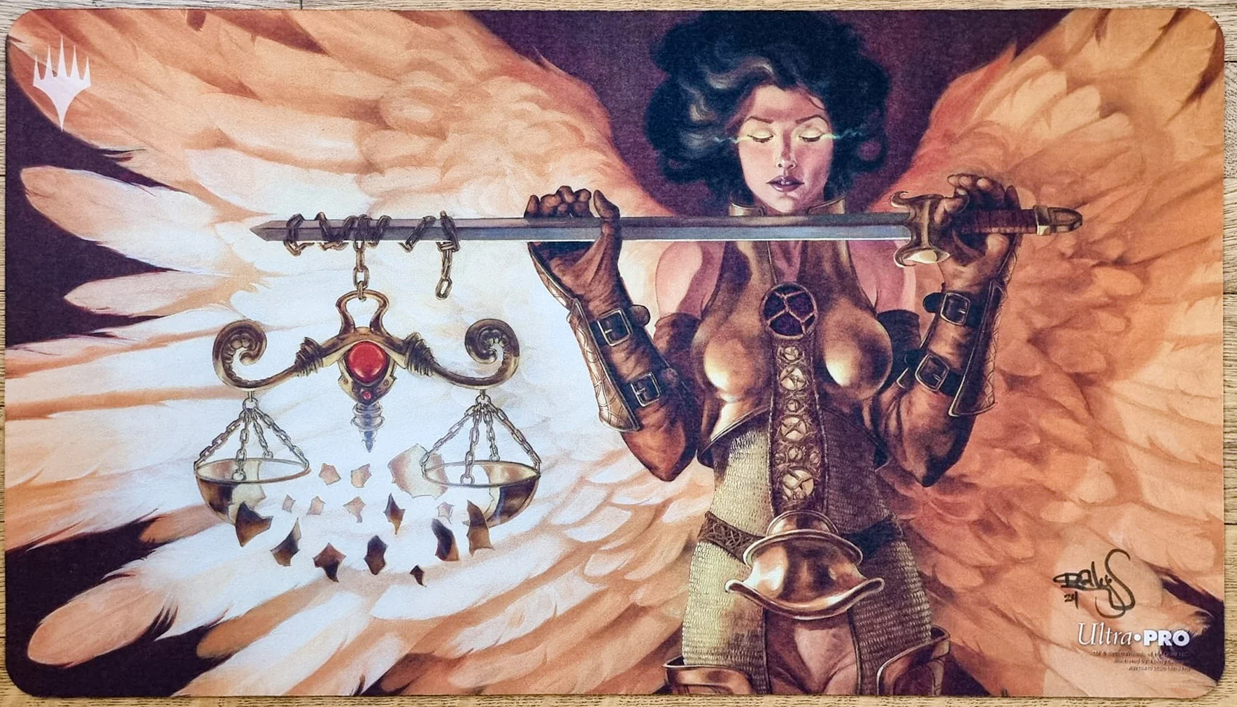Balance - Randy Gallegos - Signed by the Artist - MTG Playmat