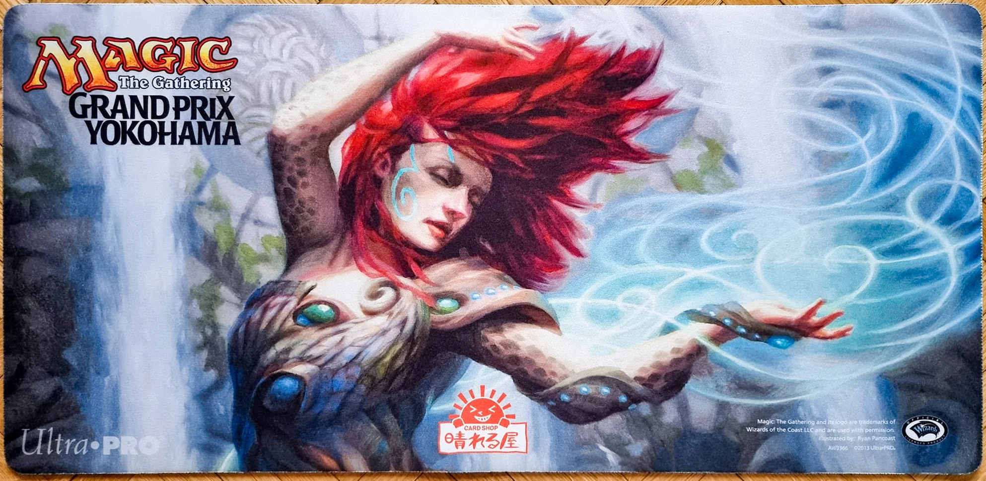 Fathom Mage - Ryan Pancoast - Grand Prix Yokohama 2013 - MTG Playmat