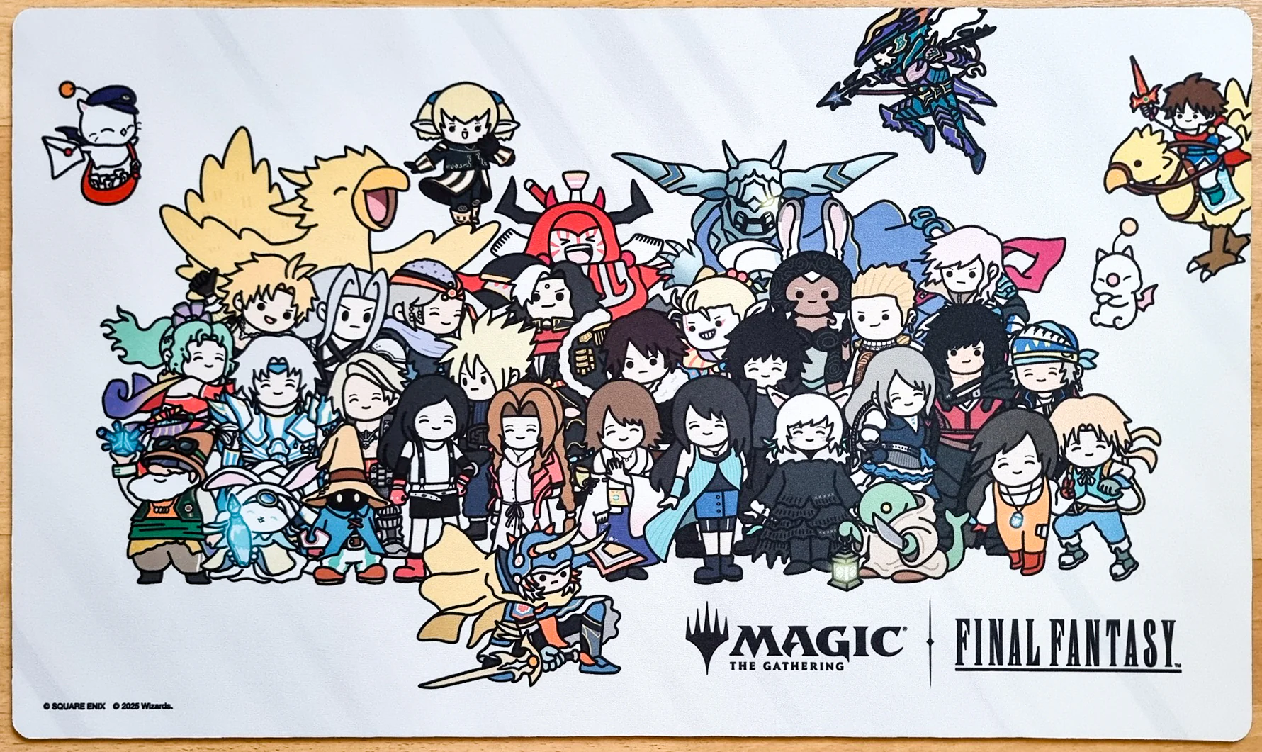 Final Fantasy Chibi Characters - MTG Playmat