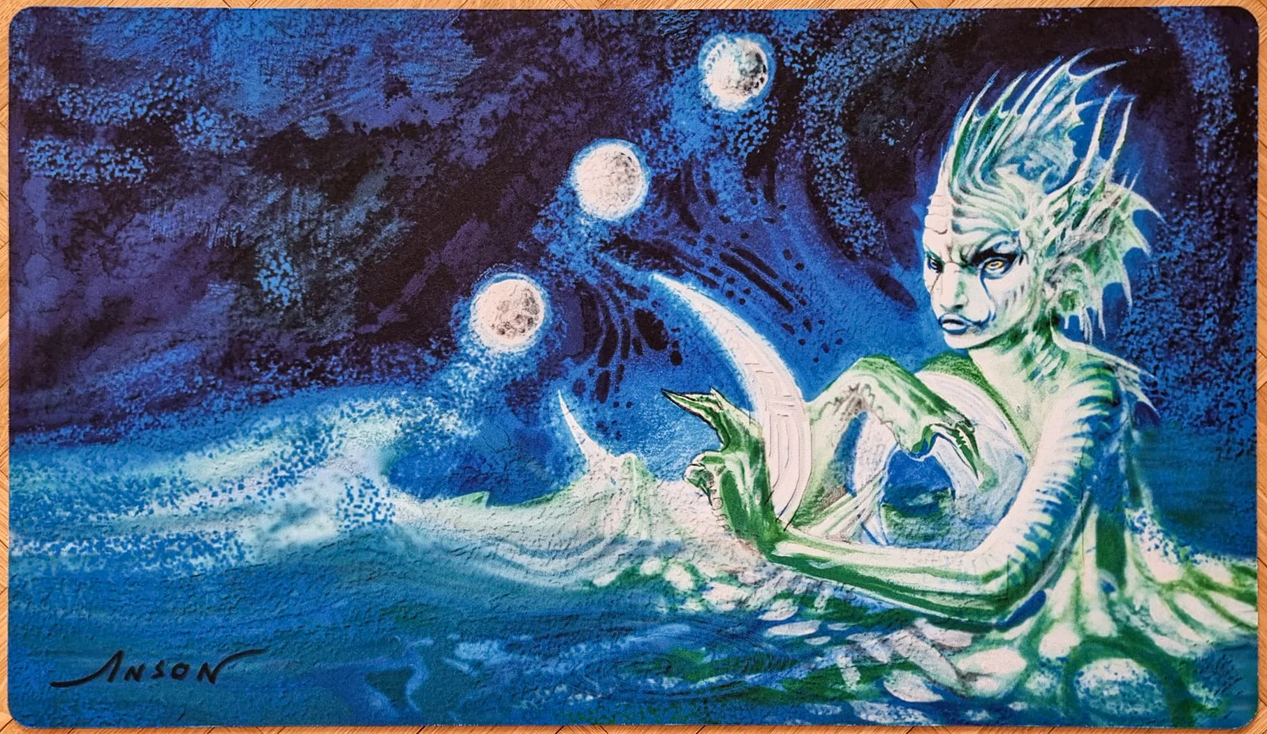 High Tide - Anson Maddocks - Signed MTG Playmat