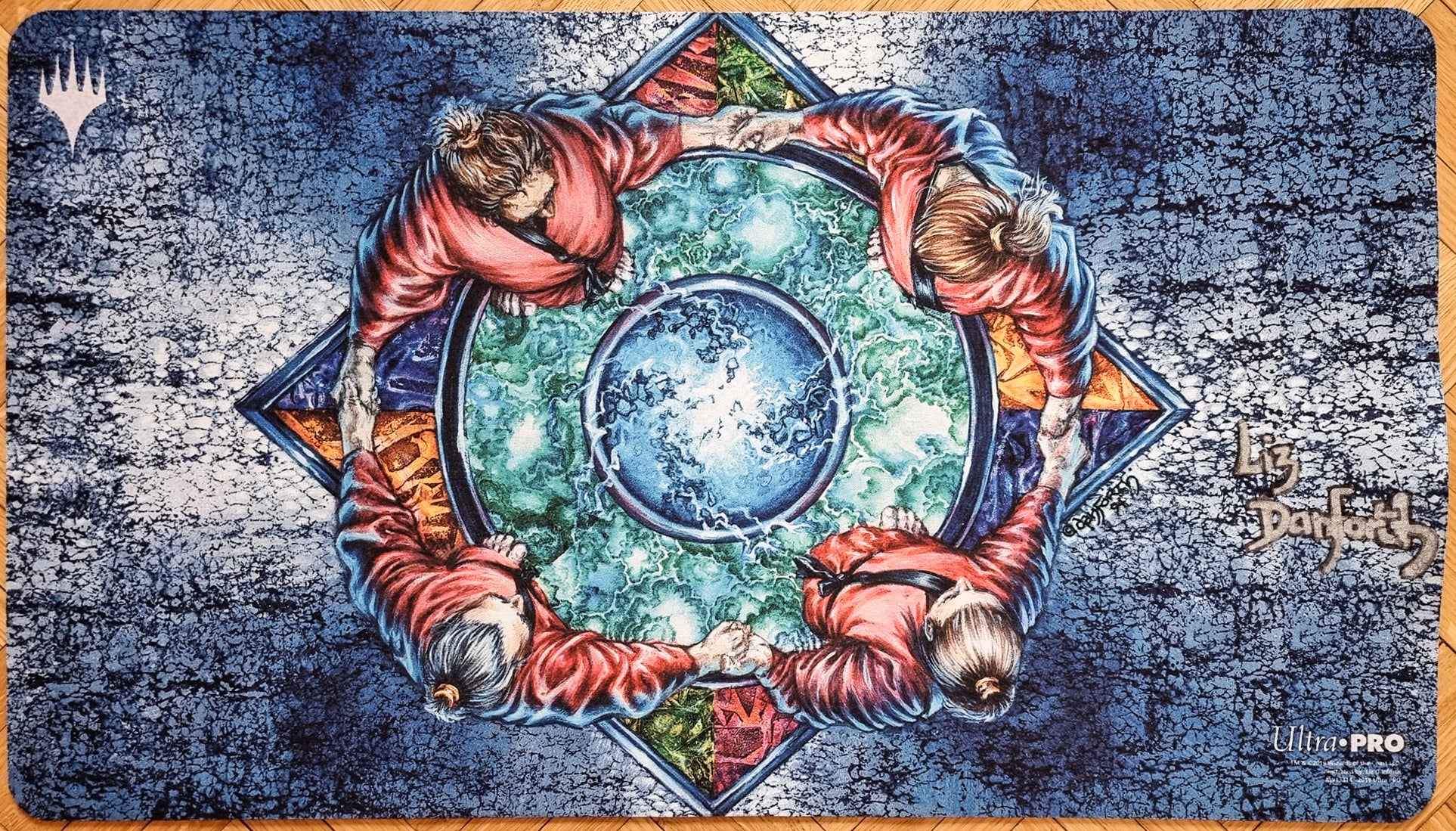 Hymn to Tourach [Version 2] - Liz Danforth - Signed by the Artist - MTG Playmat