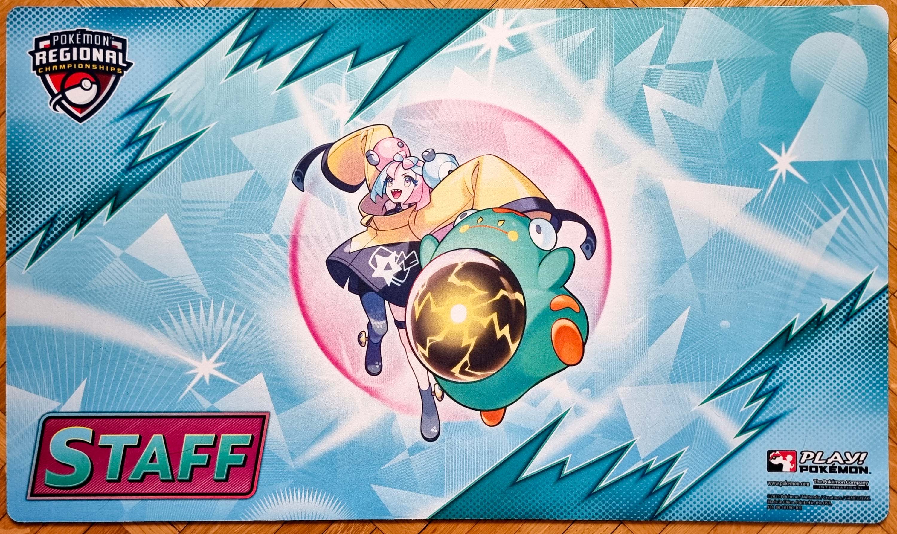 Iono & Bellibolt - Pokémon Regional Championships 2025 Staff - Pokémon Playmat