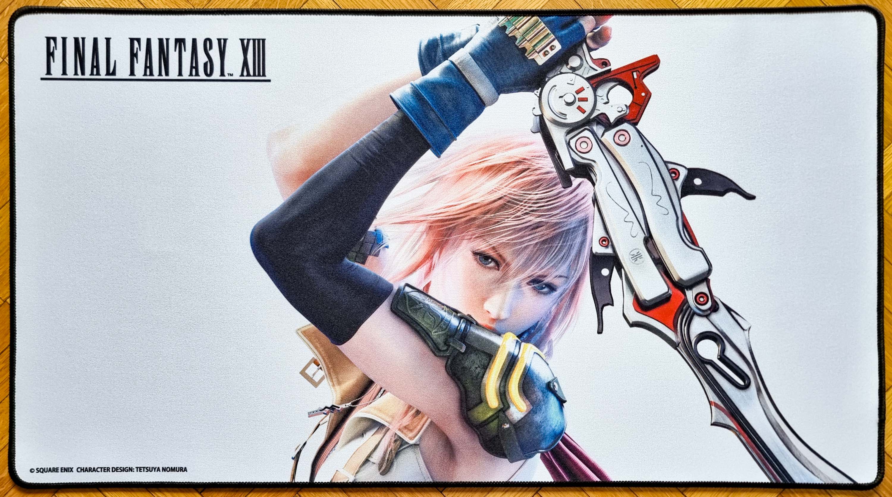 Lightning - Final Fantasy XIII - Stitched MTG Playmat