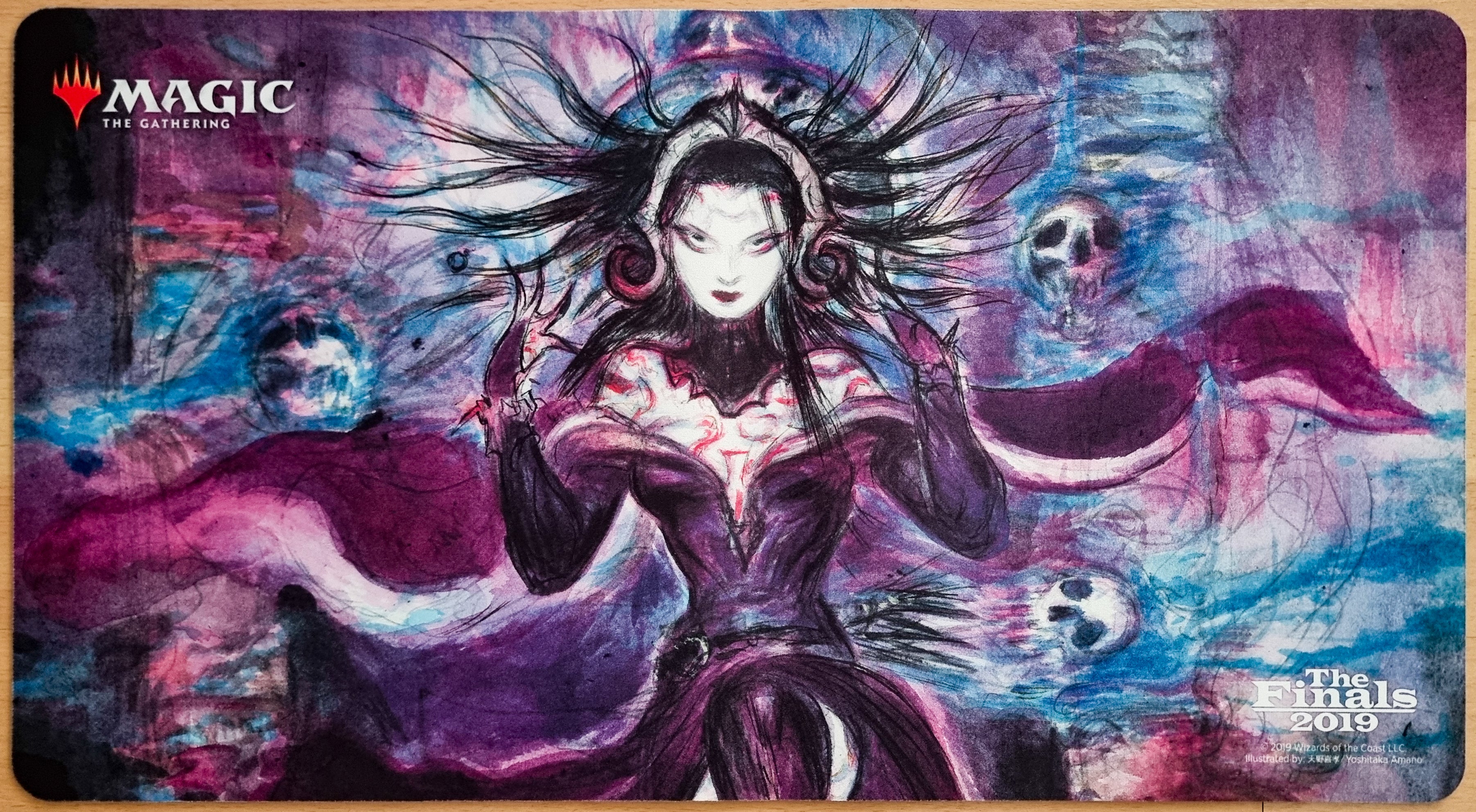 Liliana, Dreadhorde General - Yoshitaka Amano - Japan Championships 2019 - MTG Playmat