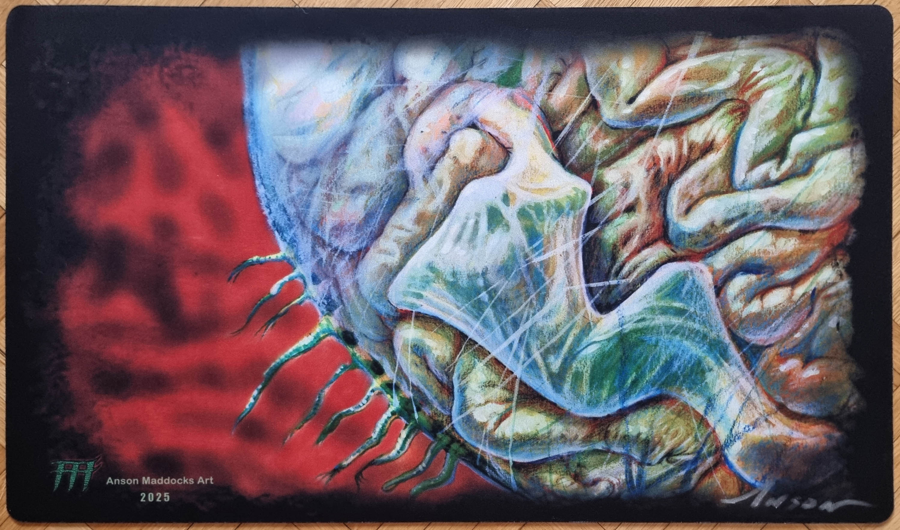 Maze of Ith - Anson Maddocks - Signed MTG Playmat
