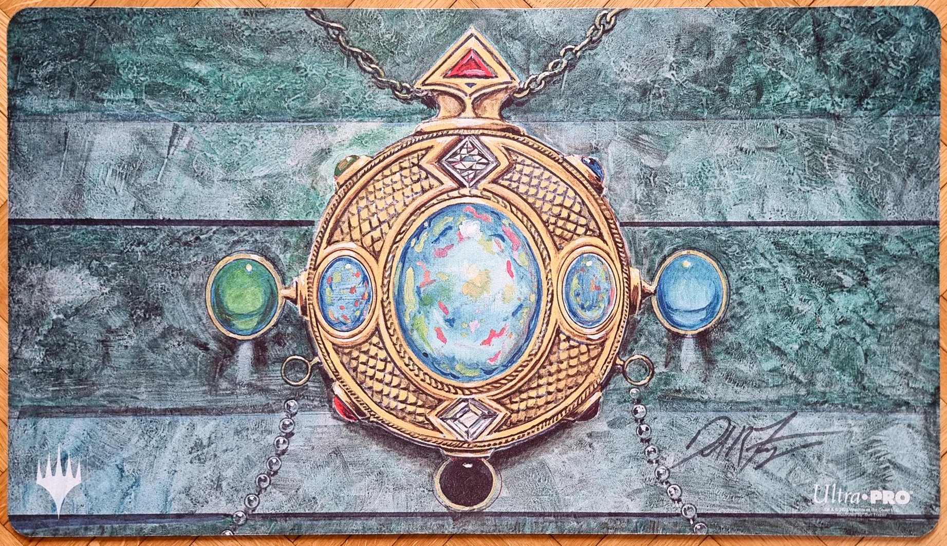 Mox Opal - Dan Frazier - Signed MTG Playmat
