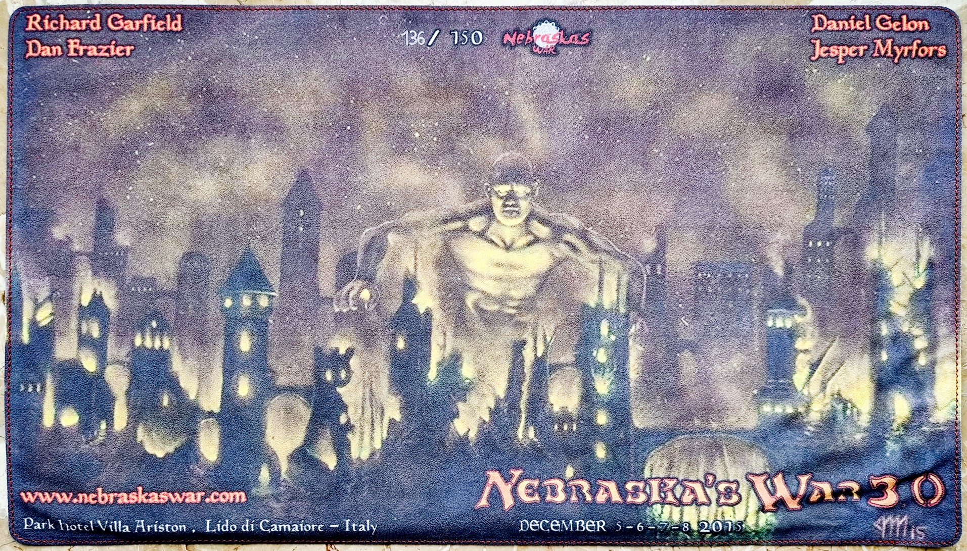Nebraska's War 3.0 2015 - Limited Edition [136/150] - MTG Playmat