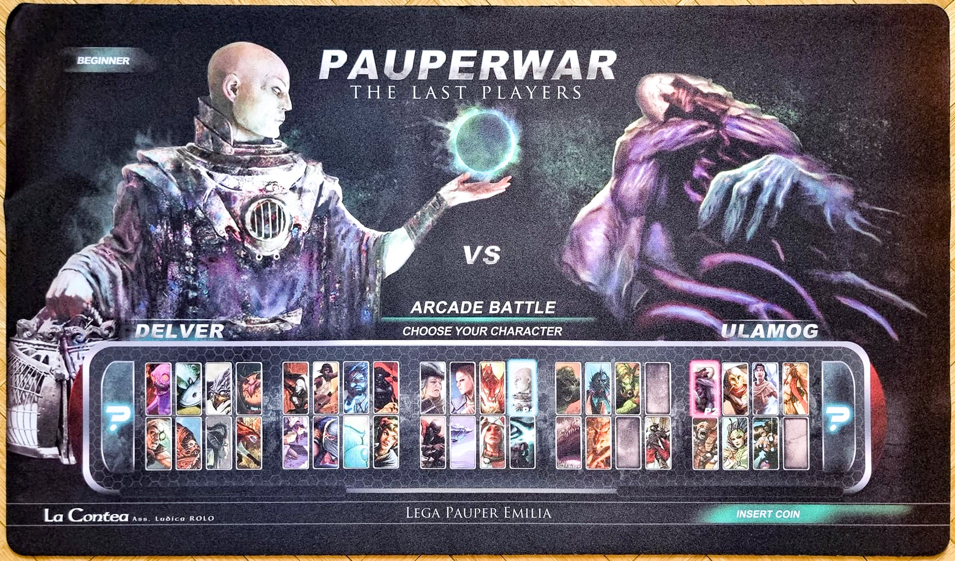 Pauperwar The Last Players - Lega Pauper Emilia - MTG Playmat