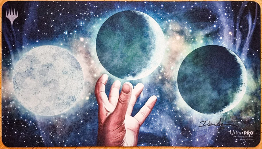 Ponder - Dan Murayama Scott - Signed MTG Playmat