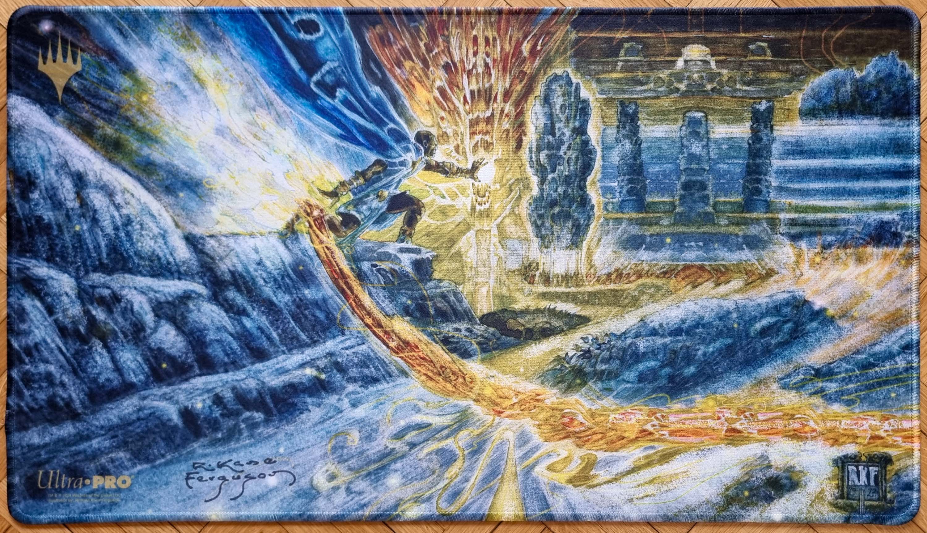 Vampiric Tutor - Richard Kane Ferguson - Signed & Stitched MTG Playmat